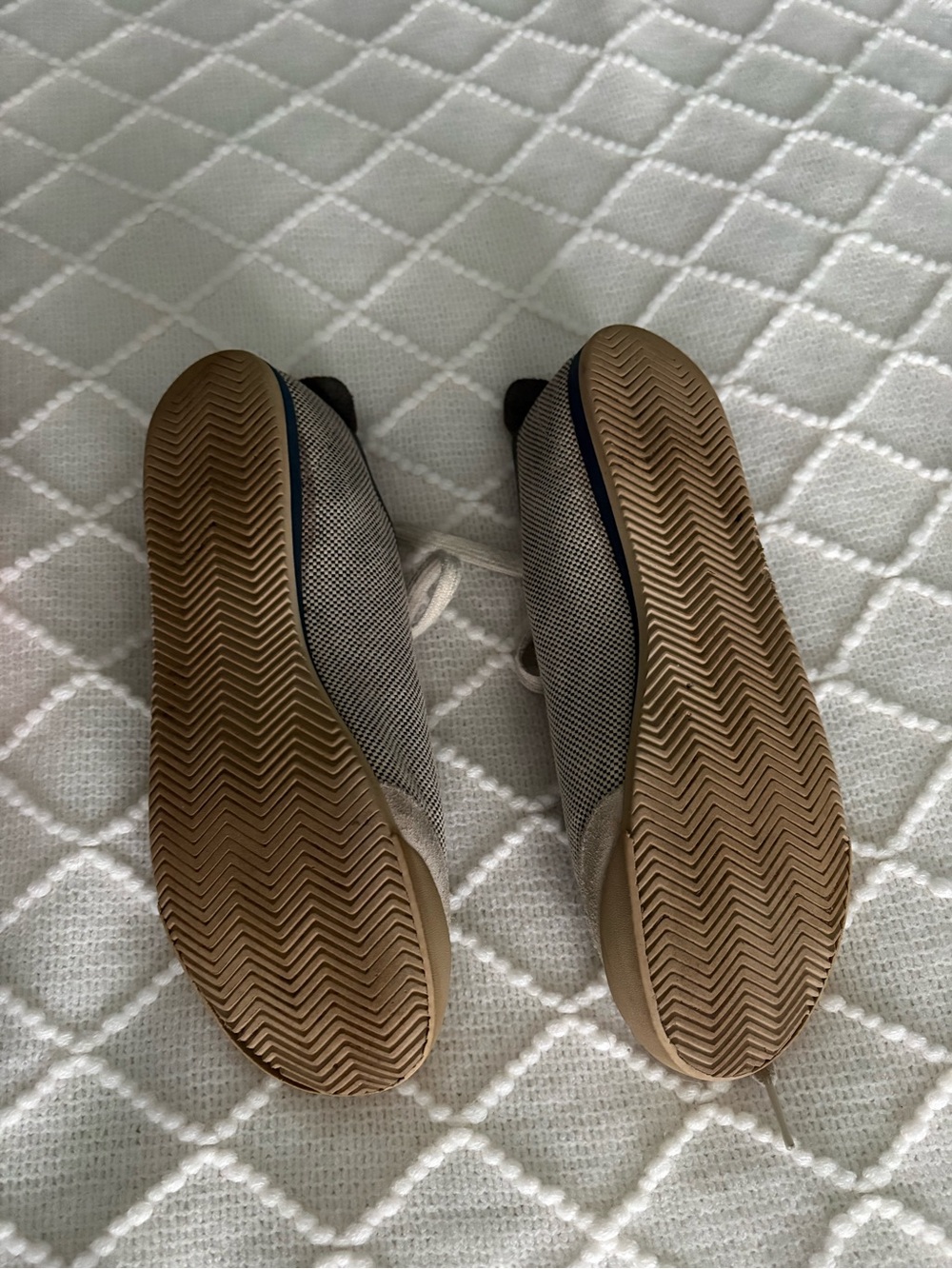 Tory Burch Murphey Logo Sneakers - navy and white canvas and suede - Picture 7 of 8